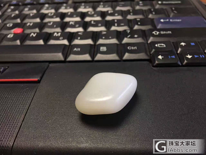 高端精品：19克一坨油_原石和田玉
