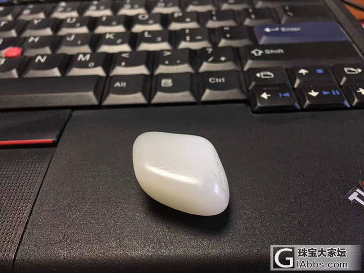 高端精品：19克一坨油_原石和田玉