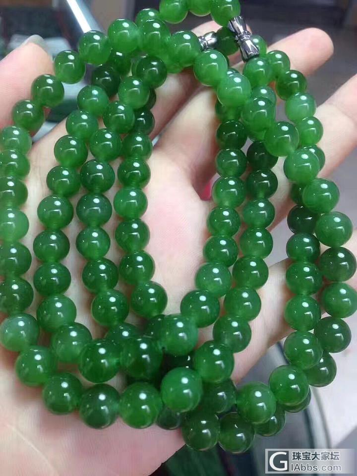 碧玉_珠串碧玉和田玉