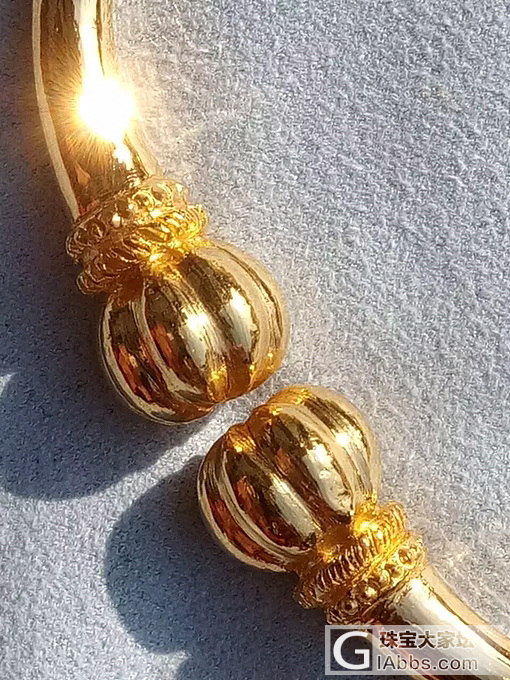 金南瓜等待中_打金手镯