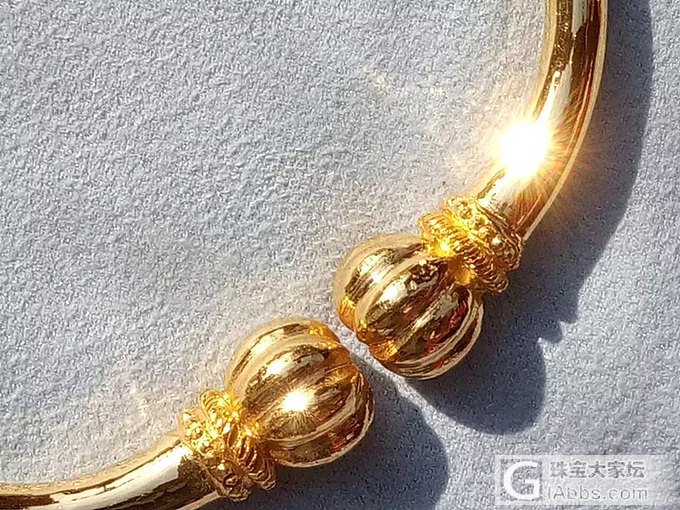 金南瓜等待中_打金手镯