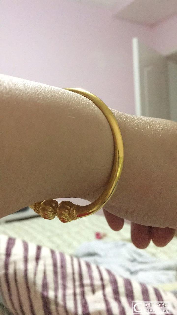 金南瓜等待中_打金手镯