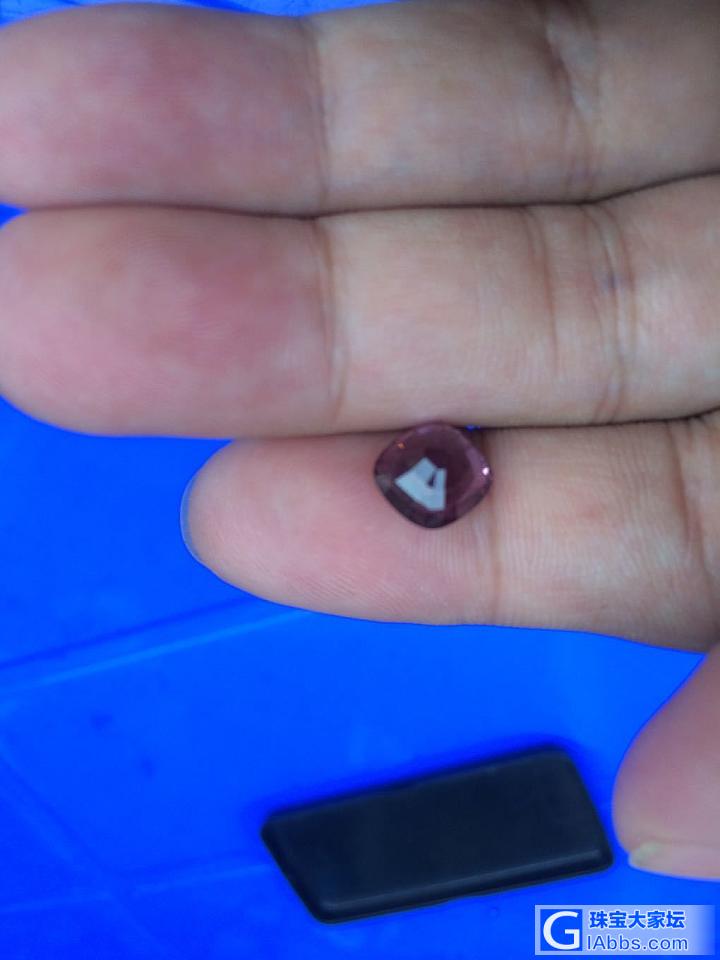 有人喜欢紫色的尖晶石吗_刻面宝石尖晶石