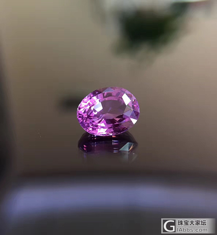 紫，高冷范儿的专色，神美！_刻面宝石彩色宝石
