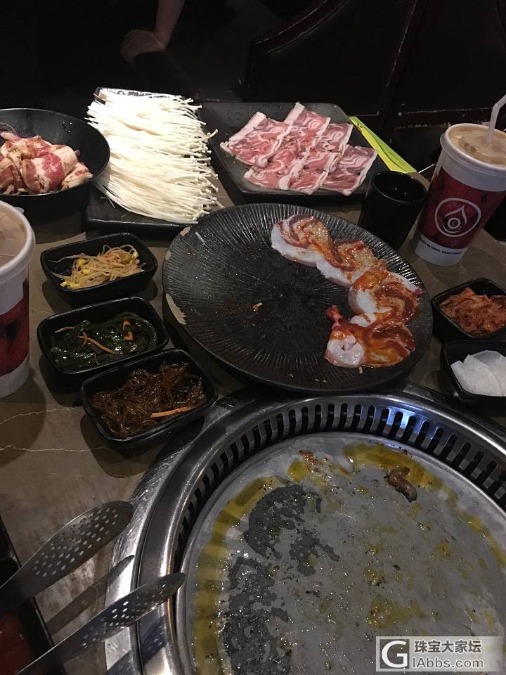 晚上闺蜜聚餐烤肉_坛友风采美食