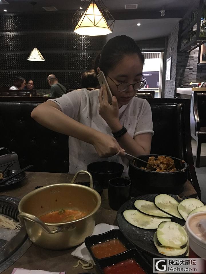 晚上闺蜜聚餐烤肉_坛友风采美食