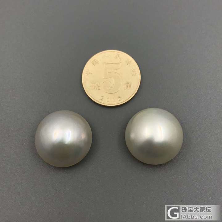 马背珍珠裸珠，可以自己做镶嵌！15mm——18.3mm，皮光超级无敌亮！个头够大..._珍珠