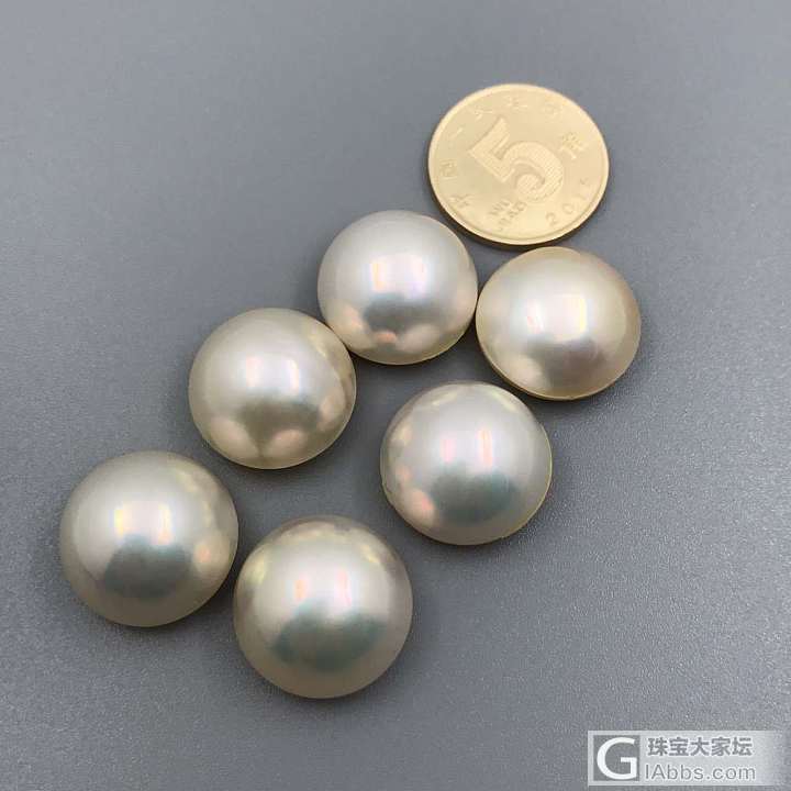 马背珍珠裸珠，可以自己做镶嵌！15mm——18.3mm，皮光超级无敌亮！个头够大..._珍珠