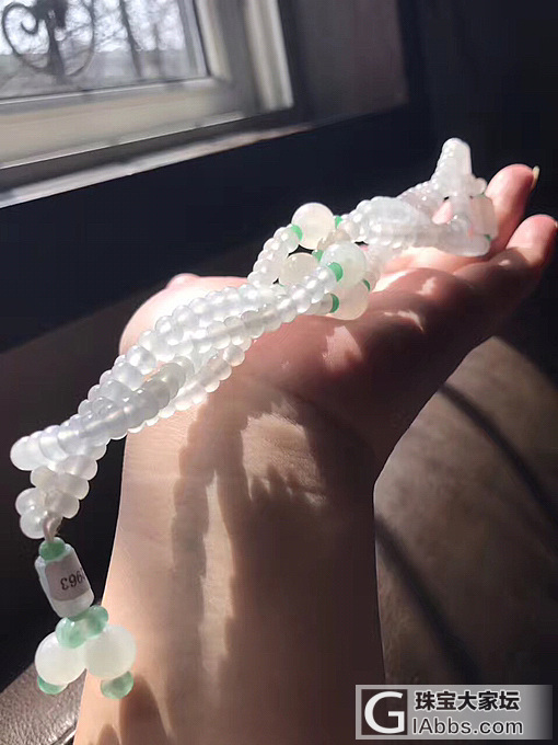 【旖旎流年】大珠小珠落玉盘_珠串翡翠