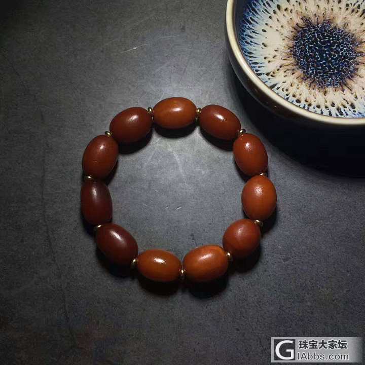 极品欧洲回流枣珠红皮手串，满蜜大年份，顶配品质，低配的价格 懂货的来_珠串蜜蜡