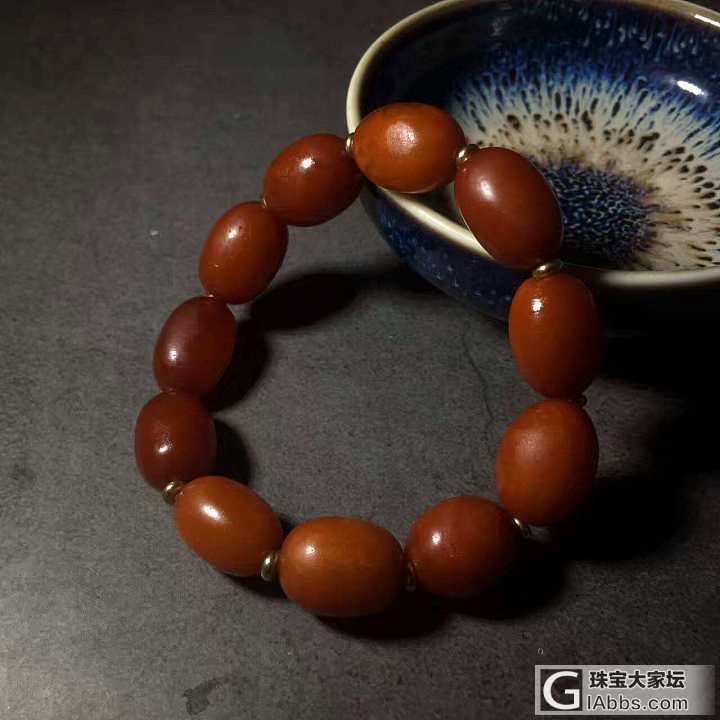 极品欧洲回流枣珠红皮手串，满蜜大年份，顶配品质，低配的价格 懂货的来_珠串蜜蜡