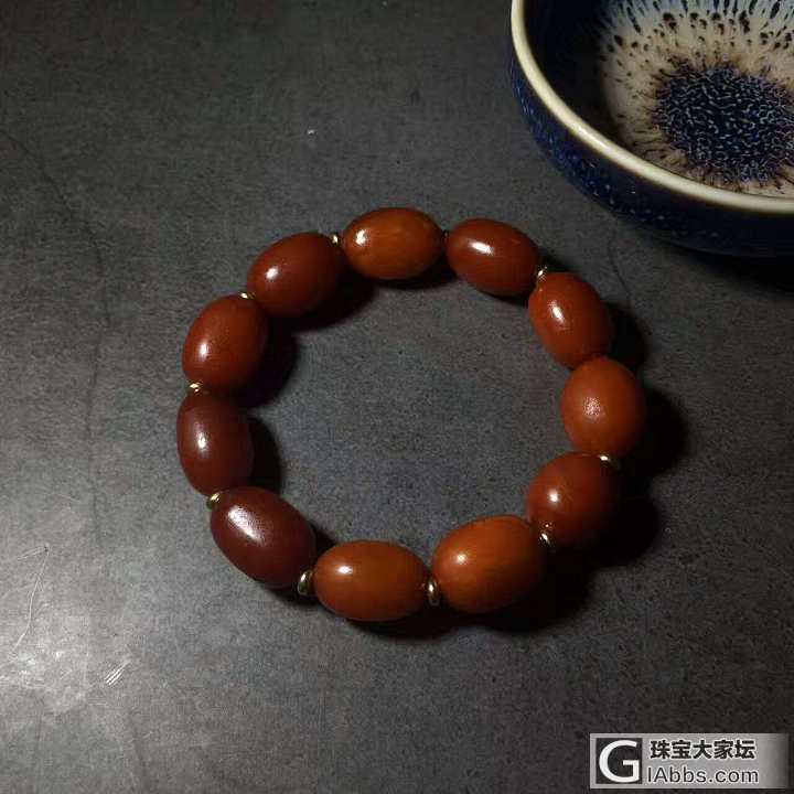 极品欧洲回流枣珠红皮手串，满蜜大年份，顶配品质，低配的价格 懂货的来_珠串蜜蜡