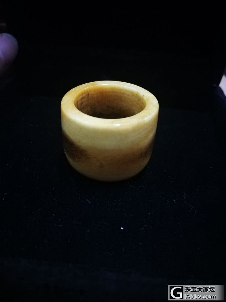 虎骨扳指_牙骨角扳指