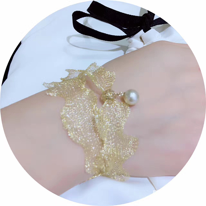 G18k时来运转＋完美魔力丝🌟
．．8---9mm天然色南洋金珠
．．正圆．强光..._项圈海水珍珠