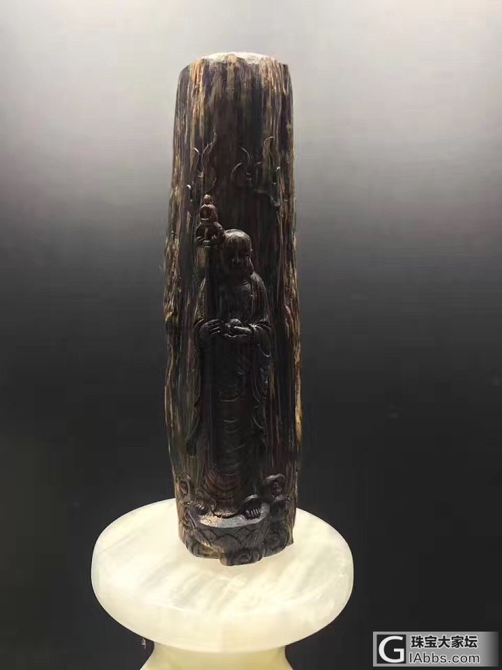 马尼捞沉香沉水雕刻 地藏 22克 坠子 小摆件 把件_吊坠沉香