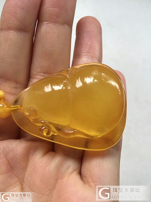 这个价格大概多少？有懂行的指点下么_琥珀蜜蜡