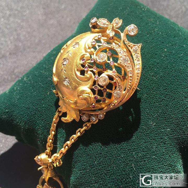 欣赏omega欧米茄古董珠宝挂表 稀少款_欧米茄古董钟表