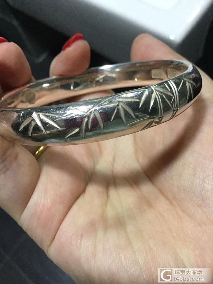 发现一个擦银饰好dd_手镯银