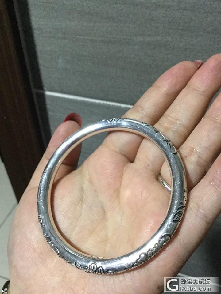 发现一个擦银饰好dd_手镯银