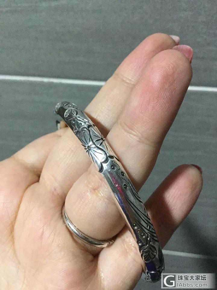 发现一个擦银饰好dd_手镯银