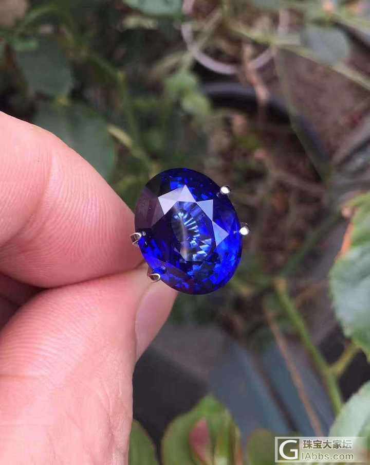 ##中颐天然收藏级别蓝宝石##  12.78ct_刻面宝石蓝宝石中颐彩色宝石