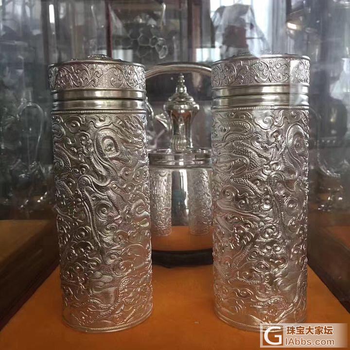 深圳博览会金奖和份养生银壶_银茶具