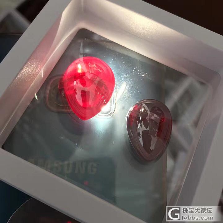 高端原矿朱砂宝石，美啊全透_原石朱砂