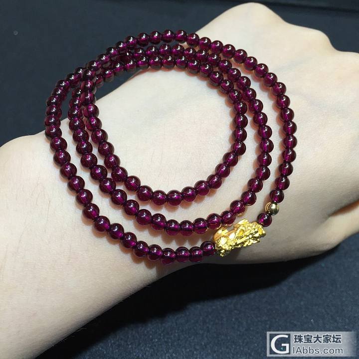 紫牙乌_珠串石榴石水晶