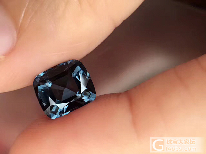 蓝色尖晶石，求推荐个款式_刻面宝石尖晶石