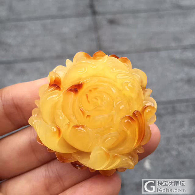 精品蜜蜡_花件蜜蜡