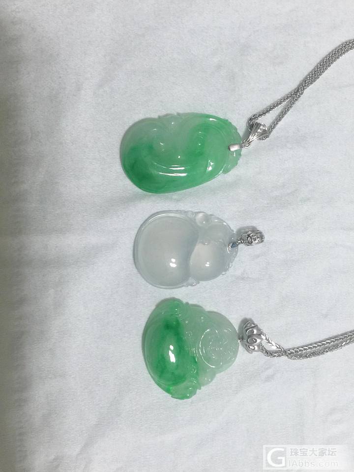 给宝贝镶嵌了扣头 很合适 在晒一晒_吊坠颈饰挂饰首饰翡翠