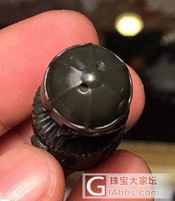 核桃静 有意思的一个挂件炒饭大人尺寸33.5*19*16.8mm克重14.16g_挂件文玩