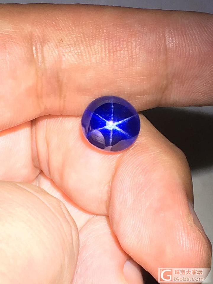 大家觉得这颗13克拉晶体通透无烧皇家蓝星光怎么样？_蓝宝石