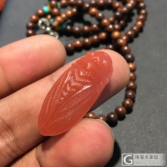 保山南红余庆缘.玉坊_挂件南红