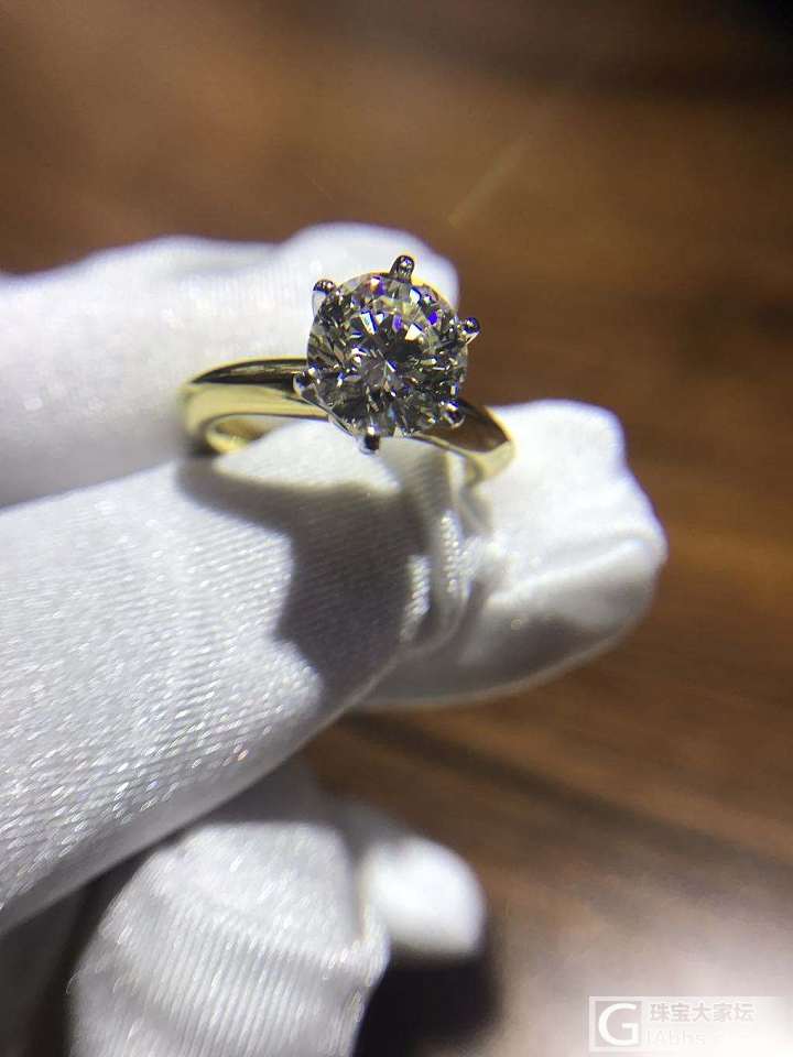 经典Tiffany经典分色款_戒指钻石