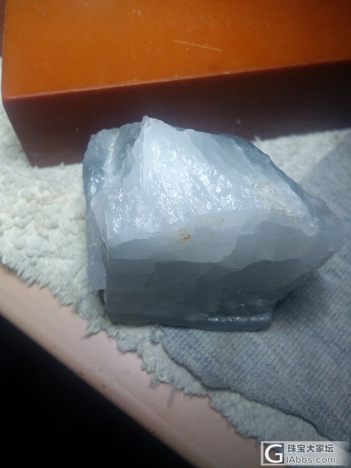 一陀十分可惜的钻石原石_原石
