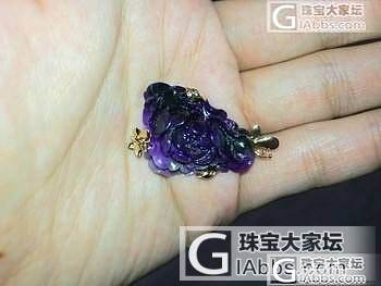 大刀大刀 舒俱徕 牡丹花吊坠闲置_舒俱来