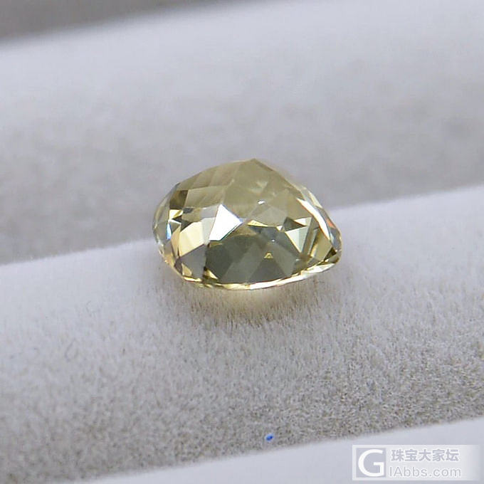 1.28ct 非洲 金绿色 方枕形 方形 全净 金绿宝石 戒指 镶嵌定制_刻面宝石金绿宝石