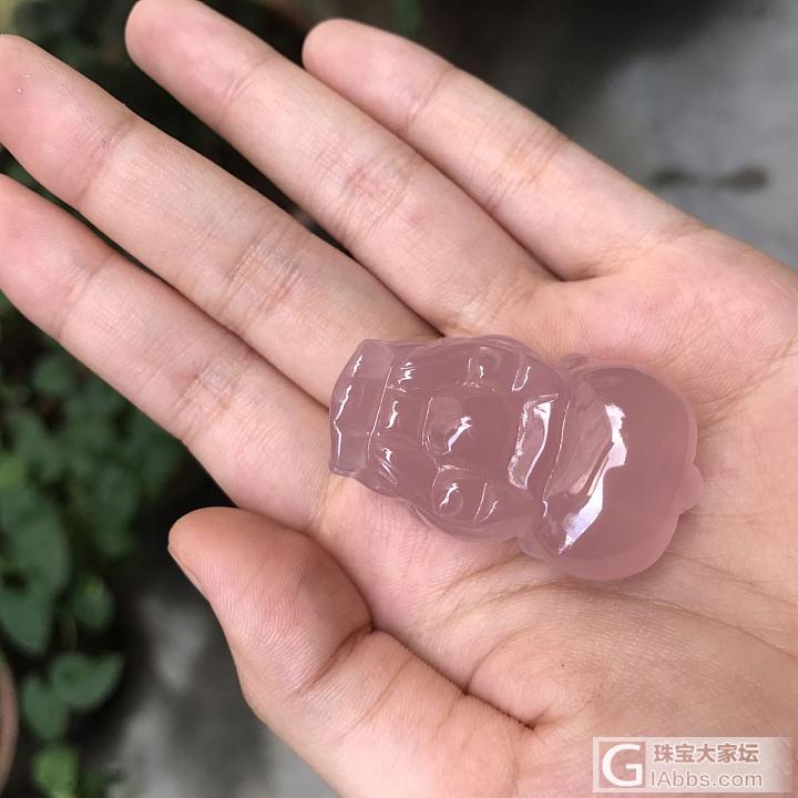 欣赏粉晶_挂件粉晶