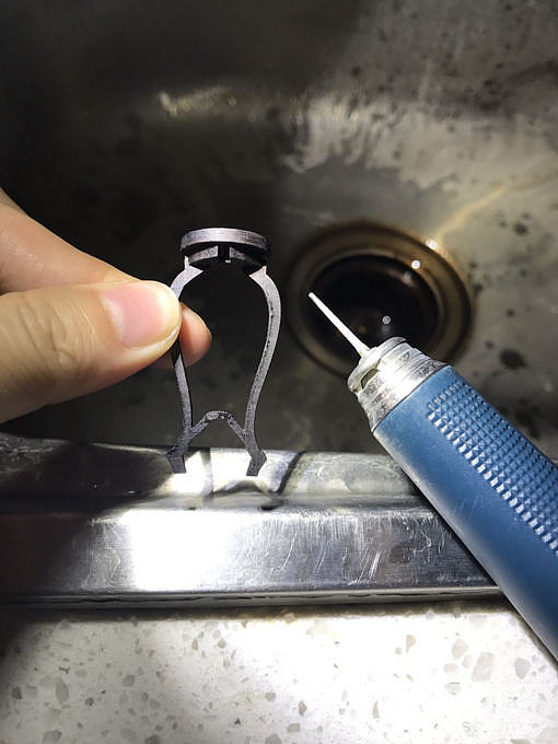 没事动个手啊！一对模型小香几_工具