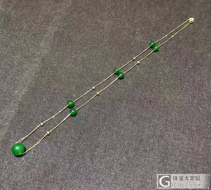 精品18k金碧玉吊坠_吊坠碧玉