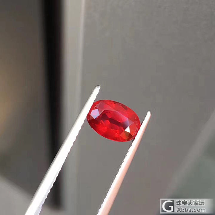 1.52ct  无烧鸽血红  GRS证书_红宝石