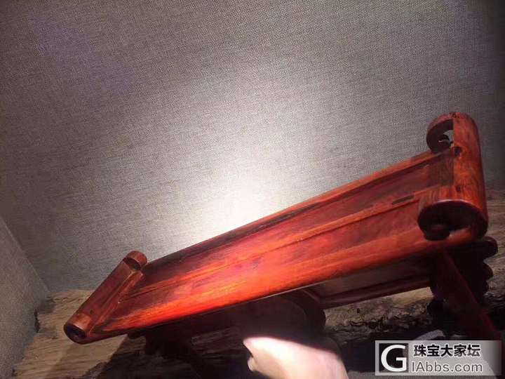 印度小叶紫檀高油密精工《笔架》，传统隼卯结构制作，高大上档次_案头陈设小叶紫檀