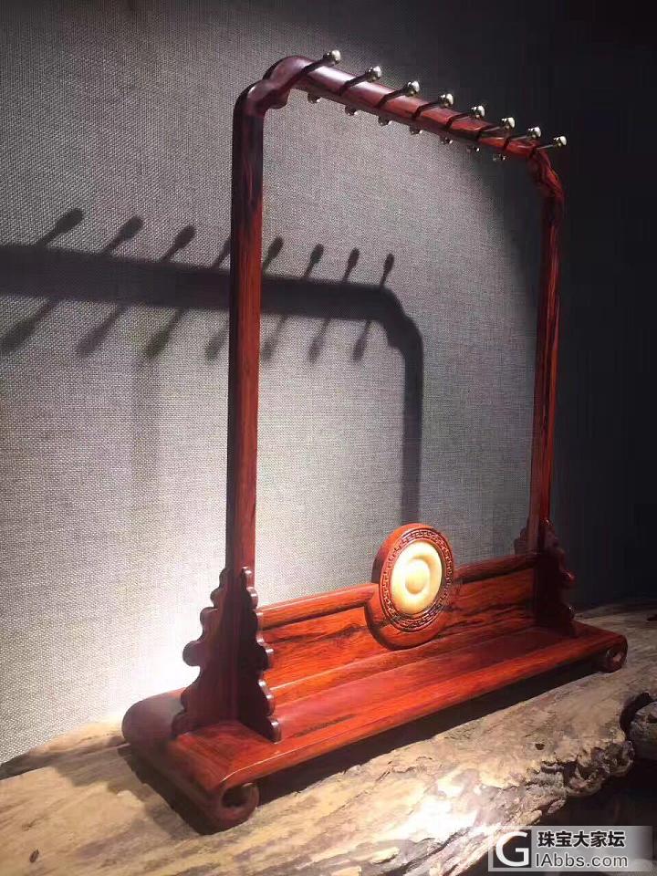 印度小叶紫檀高油密精工《笔架》，传统隼卯结构制作，高大上档次_案头陈设小叶紫檀