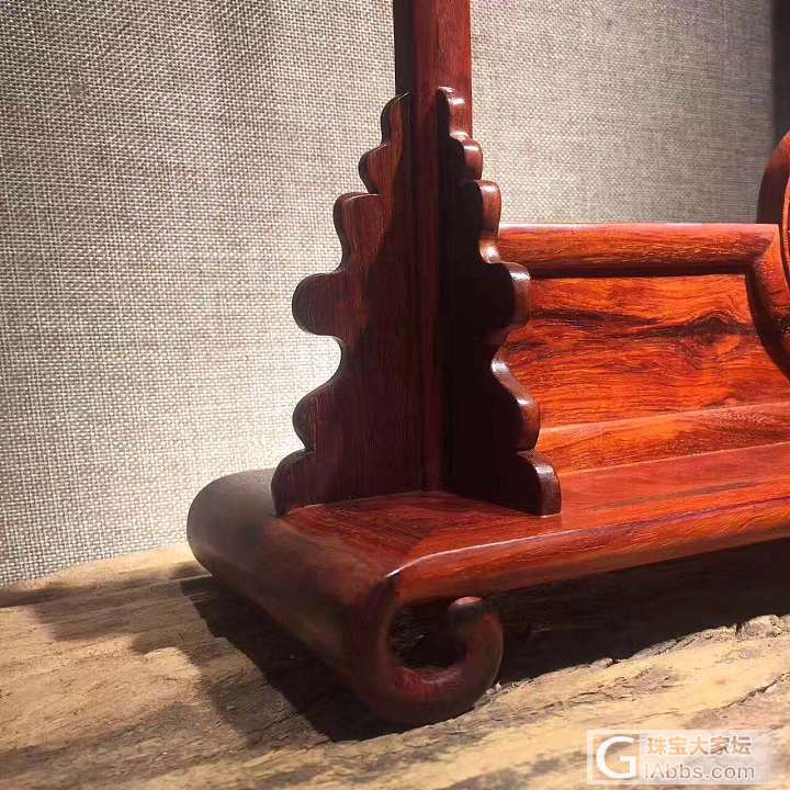 印度小叶紫檀高油密精工《笔架》，传统隼卯结构制作，高大上档次_案头陈设小叶紫檀