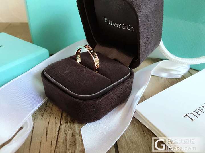 一大早收到Tiffany送来的惊喜_蒂芙尼金戒指