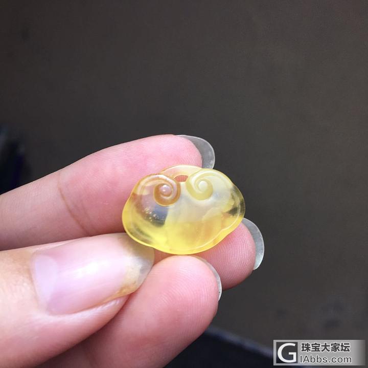 金绞蜜小锁一枚，有没有觉得很漂亮😍_琥珀蜜蜡蜜蜡