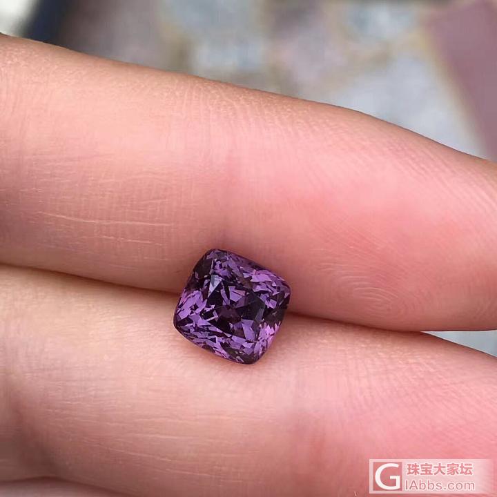 缅甸尖晶石控
紫色控进来哈_刻面宝石尖晶石
