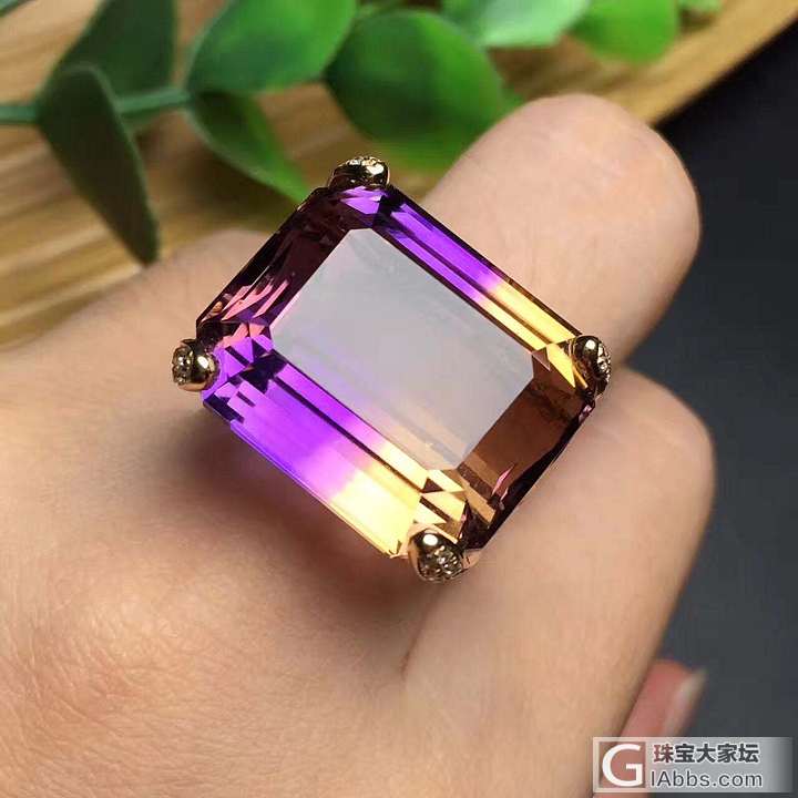 紫黄晶系列_水晶