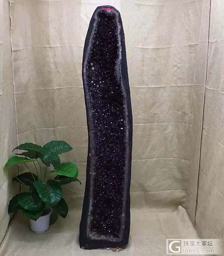 紫晶洞风水摆件_洞盆簇紫水晶